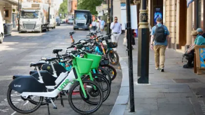 Lime bikes