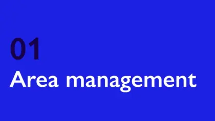Area management