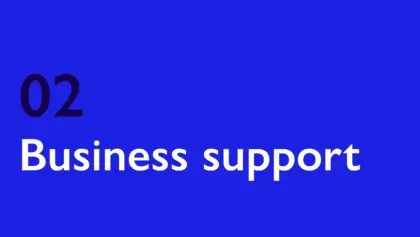 Business support