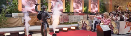 Indiana Jones Scenes in the Square premiere002